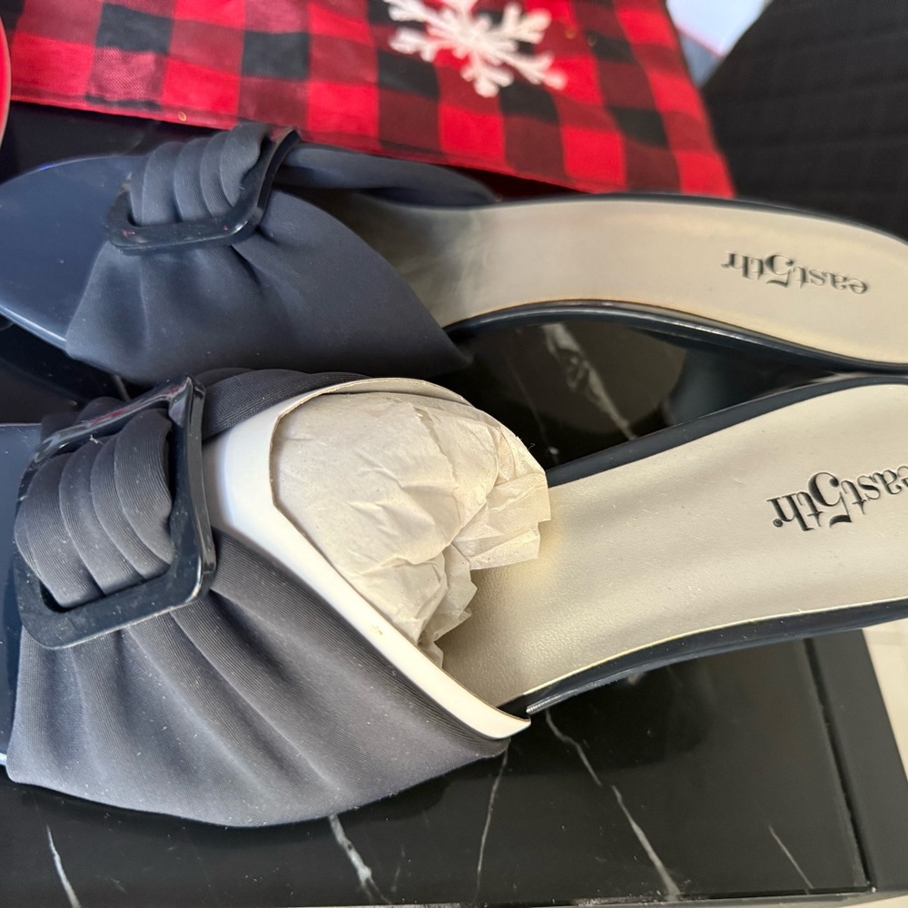 Easy Spirit Black Women's Mules